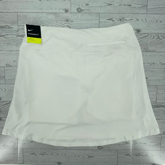 Nike Women's Dri-Fit Victory Skirt Skort, White, UPF 40+, NWT, Sz. L Pickleball - Picture 2 of 14